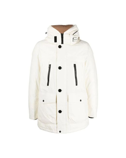 Woolrich White Hoodies for men
