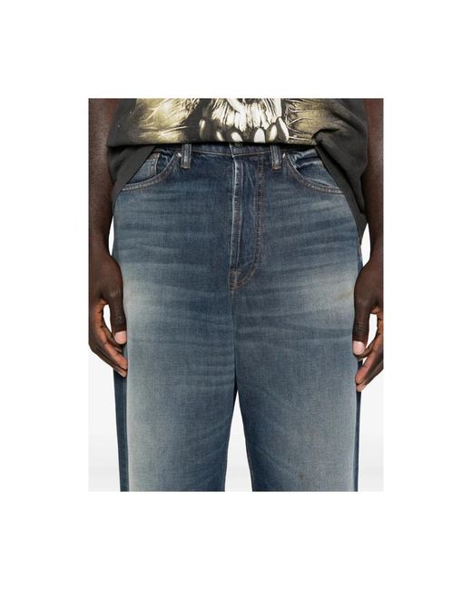 Nine:inthe:morning Straight Jeans in het Blue voor heren