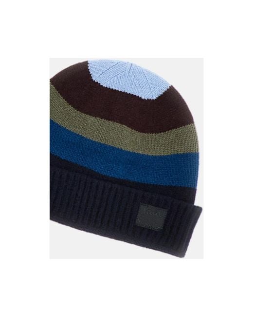 Beanies di Paul Smith in Blue da Uomo