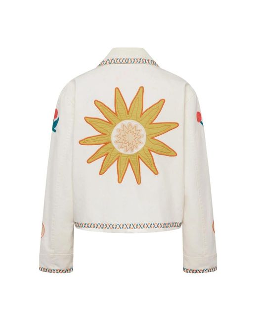 Le Comte Denim Jassen in het White