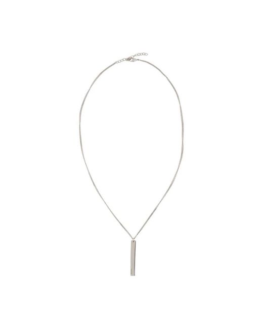 MM6 by Maison Margiela Metallic Necklaces