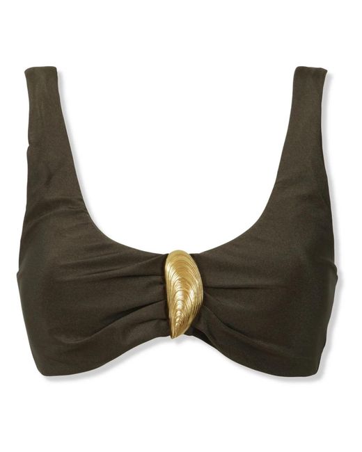 Jonathan Simkhai Brown Bikinis