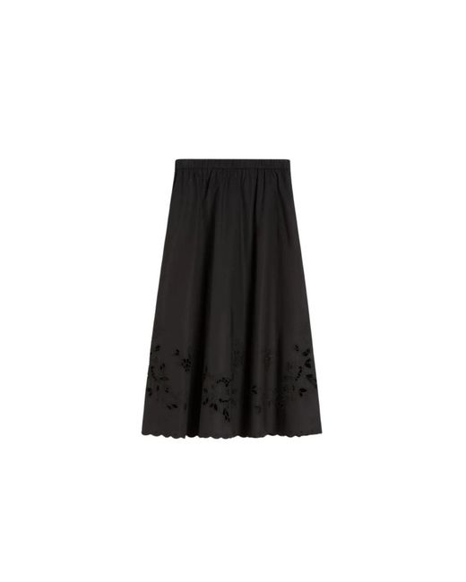 Weekend by Maxmara Black Midi Skirts