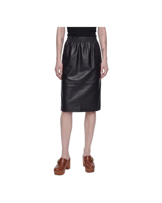 Chloé Black Midi Skirts