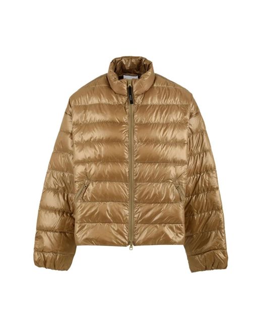 Aspesi Jassen ,Down Jacket in het Brown