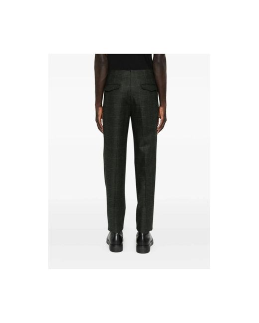 Incotex Straight Trousers in het Black voor heren