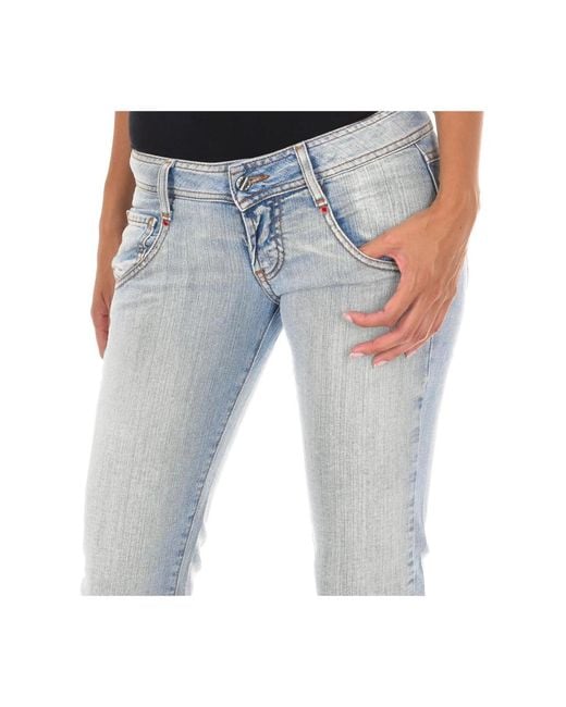 Slim-Fit Jeans di Met in Blue