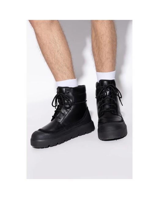 Ugg Schoenen ,Zwart ,Wol Neumel High Weather Hybrid in het Black voor heren