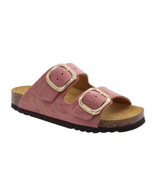 Scholl Brown Sliders