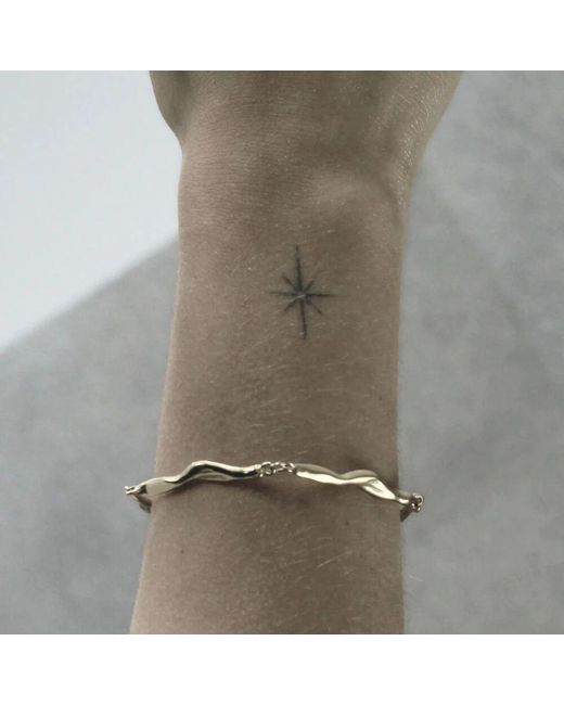 Dansk Copenhagen Metallic Elegantes Wasserdichtes Gliederarmband