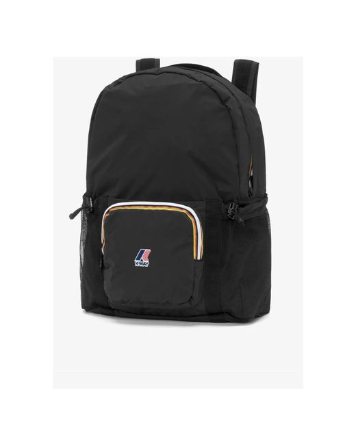 K-Way Black Backpacks