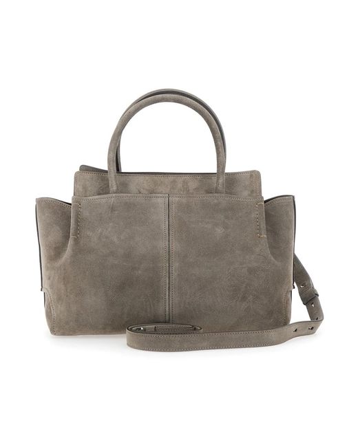 Tod's Gray Handbags