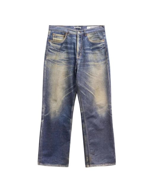 Our Legacy Blue Straight Fit Jeans for men