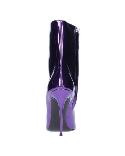Giuseppe Zanotti Purple Heeled Boots