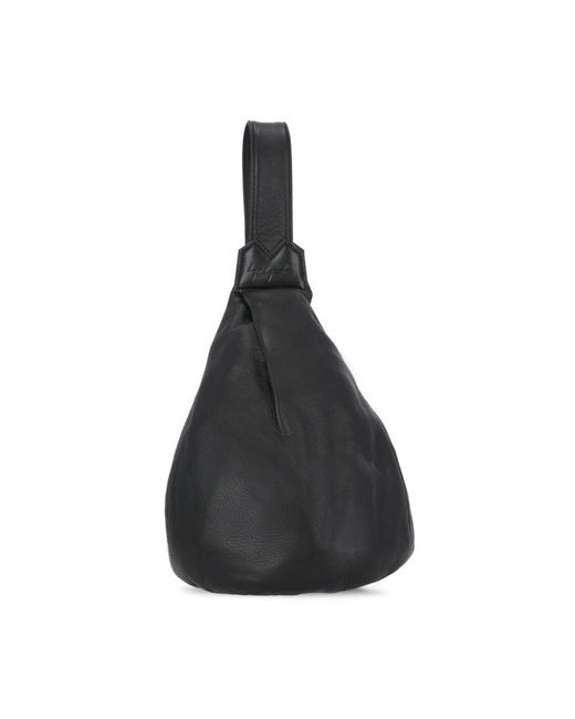 Yohji Yamamoto Black Cross Body Bags
