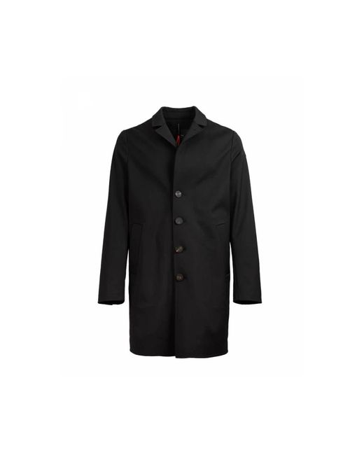 Rrd Black Single-Breasted Coats for men