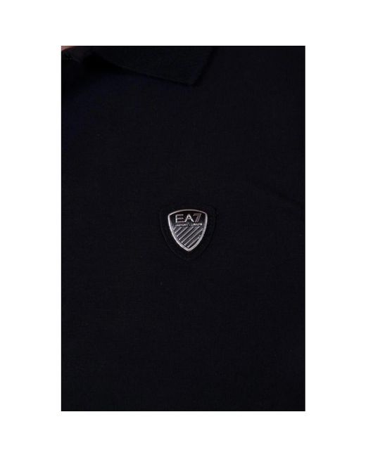 EA7 Stylische polo shirts für männer in Blue für Herren