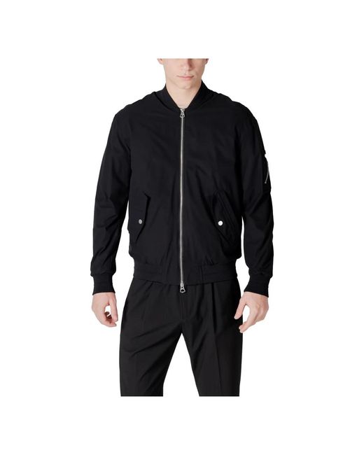 Antony Morato Black Bomber Jackets for men