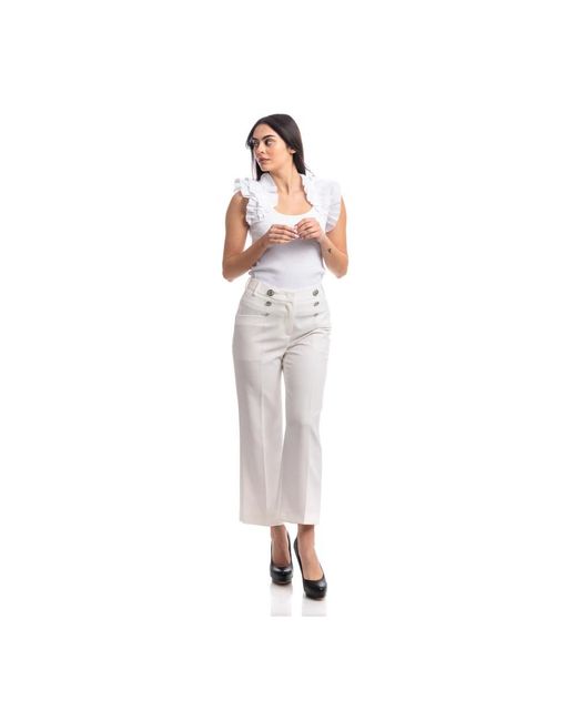 Liu Jo Pink Wide Trousers