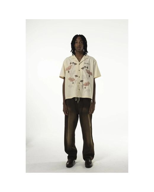 Goodies Sportive Natural Short Sleeve Shirts for men