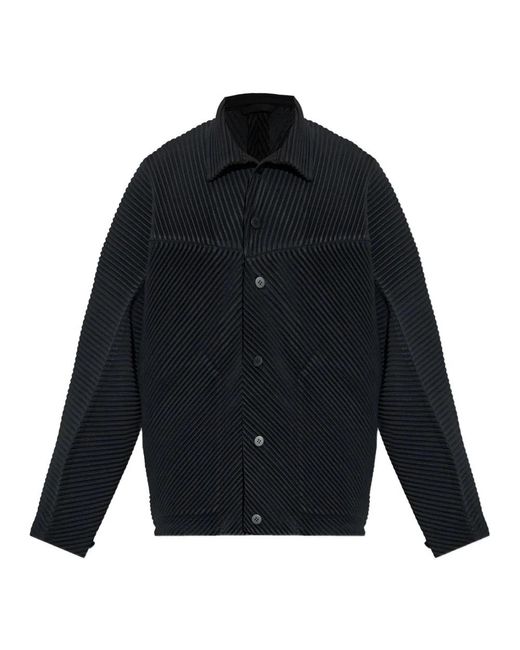 Issey Miyake Blue Light Jackets for men