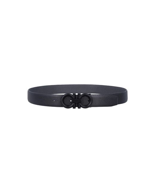Ferragamo Black Belts for men