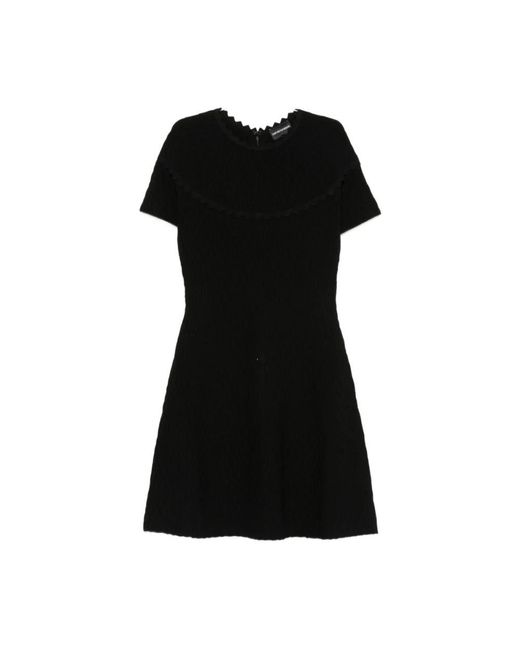 Emporio Armani Black Short Dresses
