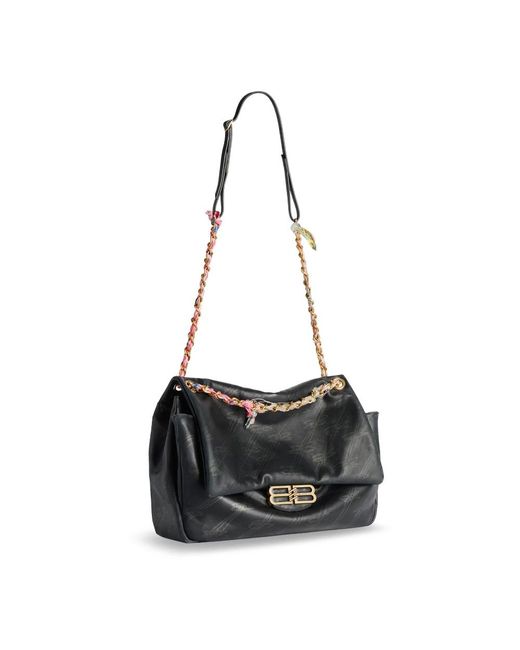 Balenciaga Black Shoulder Bags