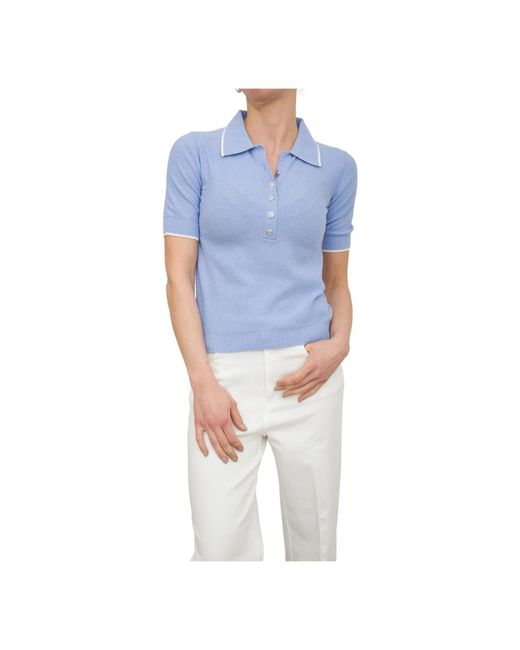 Marella Polo Shirts in het Blue