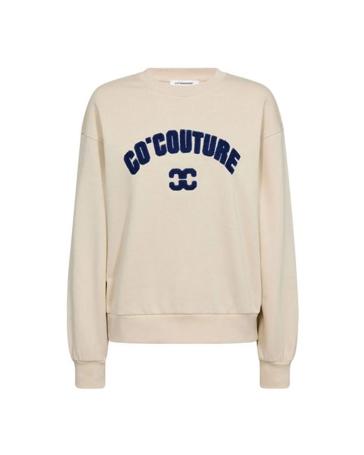 co'couture Hoodies & Sweatvesten ,Sweatshirts in het White
