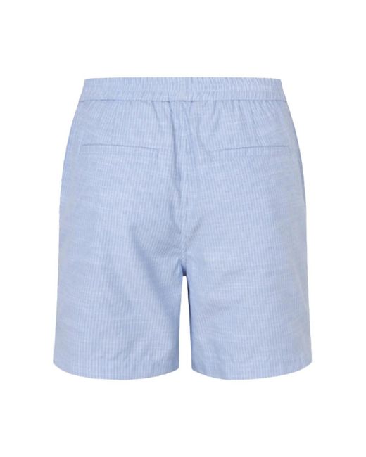 Plain Turipl Shorts in het Blue voor heren