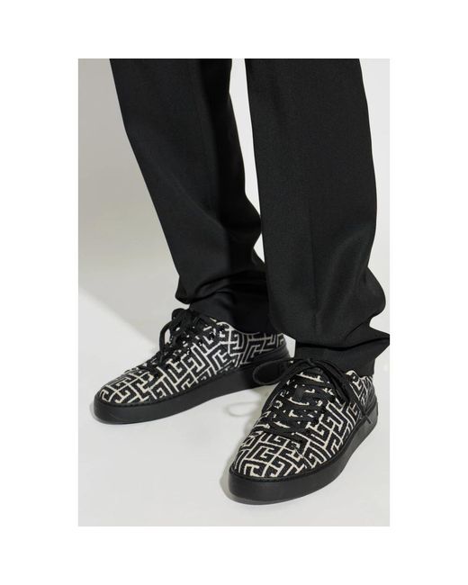 Balmain Black Sneakers for men
