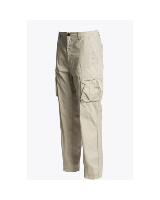 Parajumpers Natural Straight Trousers for men