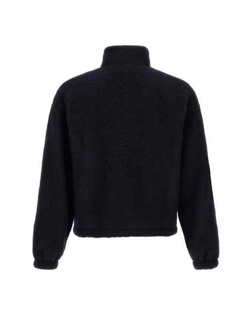Jil Sander Zip Sweatshirt in het Black voor heren