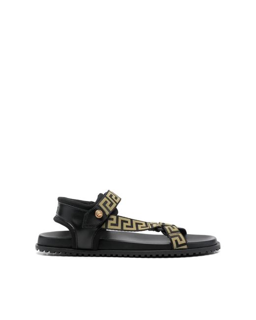 Versace Sandalen - - Heren in het Zwart voor heren | Lyst BE