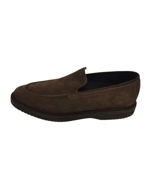Ortigni Black Loafers for men