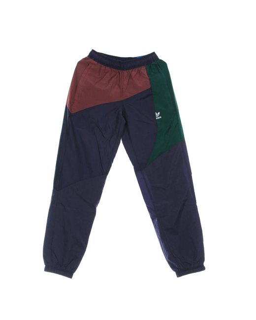 Adidas Bld Colorblock Trackpant in het Blue voor heren