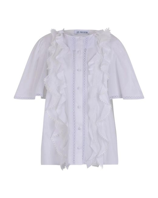 Blouses LES FILLES D'EVA de color Purple