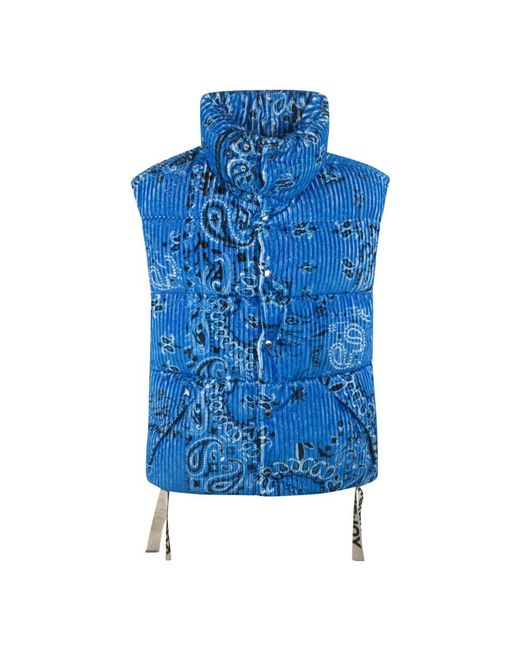 Khrisjoy Blue Waistcoats for men