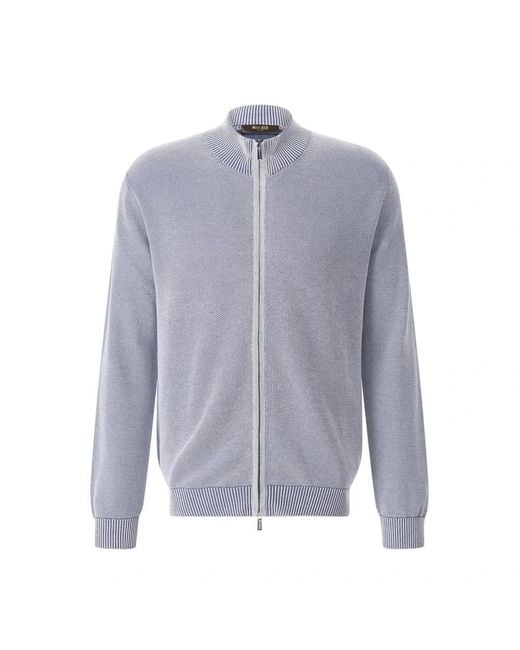 Moorer Blue Cardigans for men