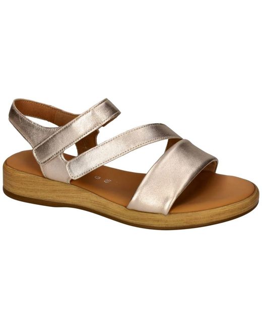 Gabor Brown 82.733.82 Flat Sandal