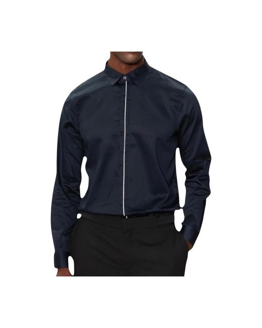 ARMANI EXCHANGE Camicia in het Blue voor heren
