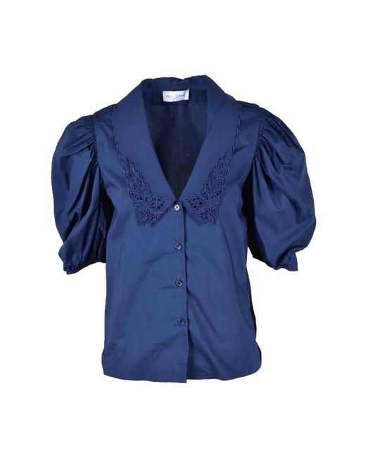 Shirts WEILI ZHENG de color Blue