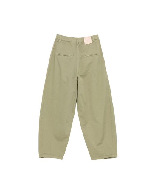 Alysi Green Wide Trousers