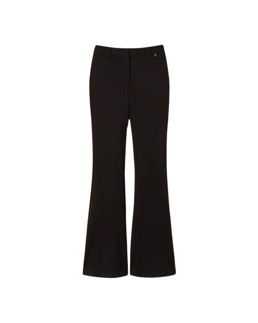 Twinset Black Wide Trousers