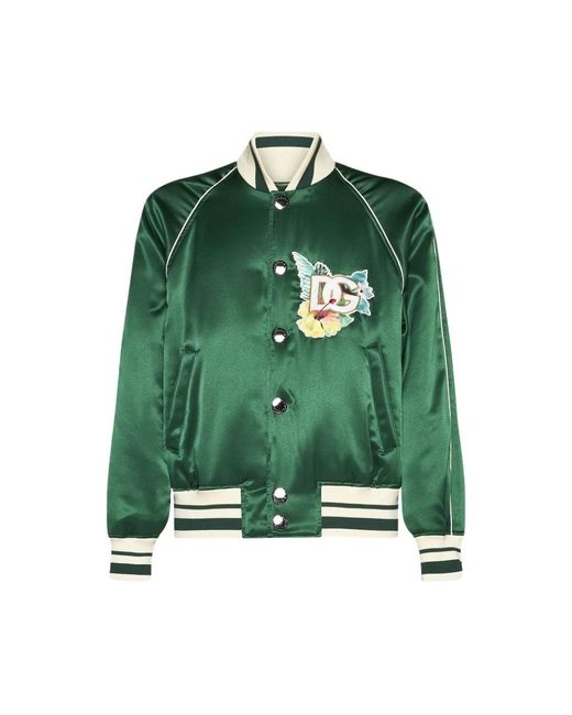 Dolce & Gabbana Jassen ,Groen ,Stijlvolle Jas Voor Mannen in het Green voor heren