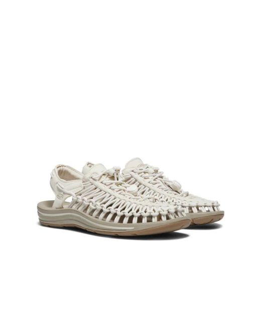 Keen White Uneek Sandale