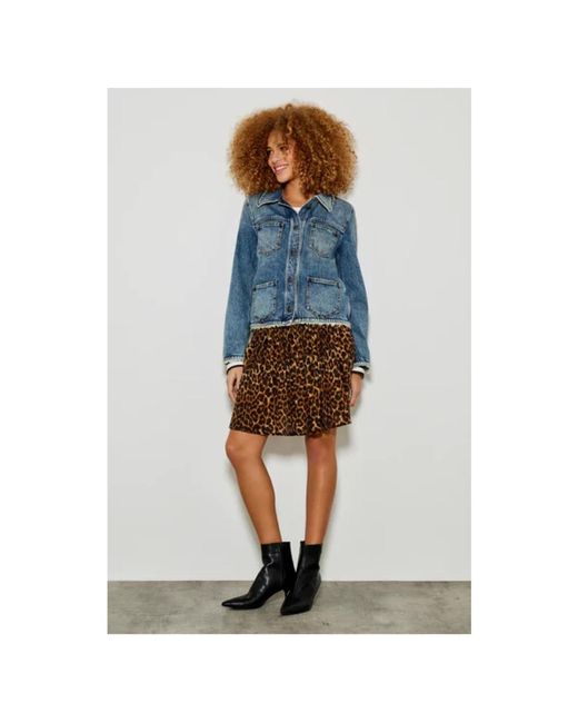 Five Jeans Jassen ,Blauw ,Denim Vesten in het Blue