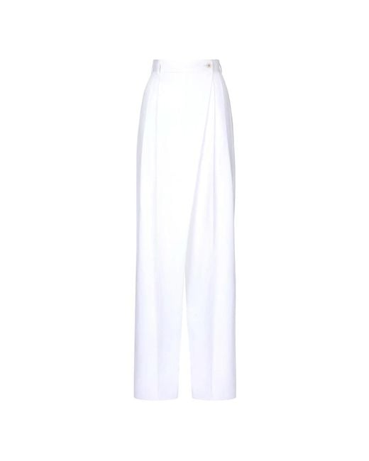 Dolce & Gabbana White Trousers