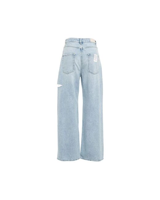 ICON DENIM Blue Loose-Fit Jeans